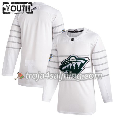 Minnesota Wild tröja Blank Vit Adidas 2020 All-Star Authentic - NHL Tröjor Barn